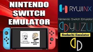 Very Fast Nintendo Switch Emulator Sudachi  Yuzu  Ryujinx [upl. by Nnaharas]