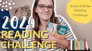 2024 Reading Challenge Announcement Books amp Bibles Reading Challenge [upl. by Nelyk]