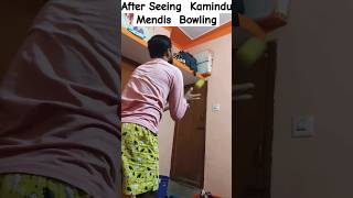 After Seeing😱😱 Kamindu Mendis⚾🥎 Bowling shorts youtubeshorts talbakhrarbat kamindumendis [upl. by Nikral]