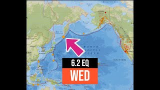 62 Earthquake Kuril Kamchatka Trench Wednesday update 10232024 [upl. by Robi]