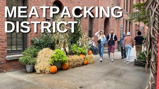 NEW YORK CITY Walking Tour 4K  MEATPACKING DISTRICT [upl. by Jaela]