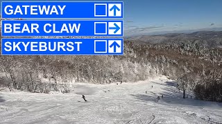 Killington VT  🟦 Gateway to Bear Claw to Skyeburst 1824 4K [upl. by Ohaus180]