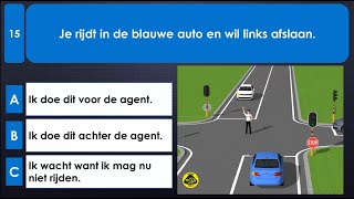 rijbewijs theorie examen belgie 2024 [upl. by Desma]