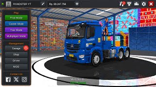 TRUCK MOD BUSSID  shortlive shortfeed live [upl. by Hambley]