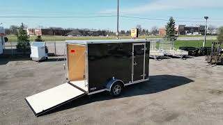 Cargo Mate 65Ft x 12Ft Enclosed Cargo Trailer with SXS package  AAA Trailer  Howell Mi [upl. by Milan]