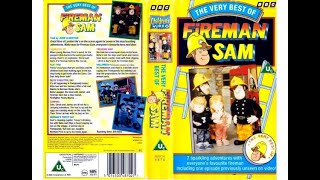 The Very Best of Fireman Sam 1992 UK VHS [upl. by Yelyah]