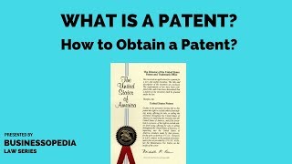 What is a Patent How many types of patents What is the Patentability Criteria [upl. by Puna915]