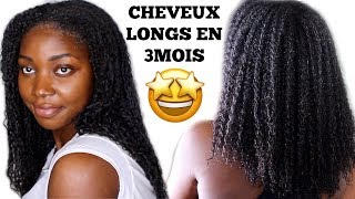 Cheveux PLUS LONGS en 3mois I Challenge routine Capillaire [upl. by Alleinnad]