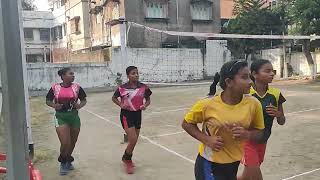 Sabuj sathi volleyball practice 1 [upl. by Aneehs]