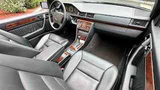 1993 MercedesBenz 300CE Interior Video 9724 coming soon to BringaTrailer NO RESERVE [upl. by Azne]