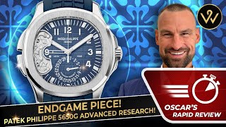 OSCAR’S RAPID REVIEW The 5650G advanced research Patek Philippe  full episode on my channel [upl. by Lambrecht]