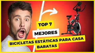 🚀 Top 7 Mejores Bicicletas Estáticas Baratas Para Casa del 2024 ¡No compres sin saber antes esto [upl. by Hofstetter]