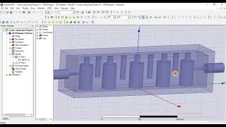 cavity bandpass filter in hfss [upl. by Kabab]