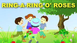 Ringa ringa roses song  Kids Song  English Poem  English Nursery Rhyme with Lyrics [upl. by Steddman]