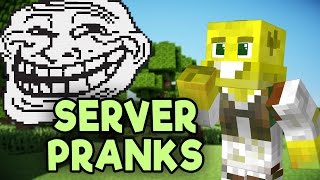 Minecraft Server Pranks [upl. by Monto]