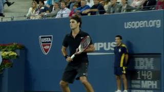 Make It Count Roger Federer vs Andy Roddick [upl. by Nirak]