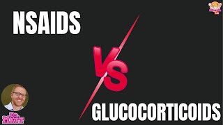 NSAIDs vs Glucocorticoids Antiinflammatories [upl. by Nalor]