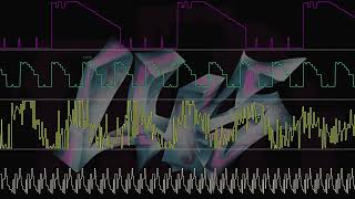 LHS  UnderPL Keygen 1 Chorus Version Oscilloscope View [upl. by Nollahp]