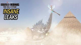 Godzilla X Kong Shimo Ghidorah FlashBack Scene LEAKED Shimo Is MALE HUGE Movie Update amp More [upl. by Nafets]