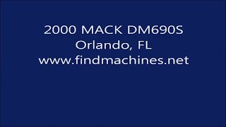 MACK DM690S Concrete Mixer Truck [upl. by Atinomar101]