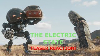 The Electric State Teaser Trailer Reaction [upl. by Nayr]