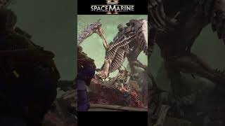 Warhammer 40000 Space marine 2 BioTitan walking [upl. by Norvil574]