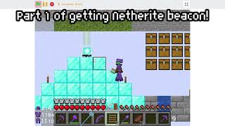 Obtaining a Netherite Beacon in Paper Minecraft Hardcore S1E7 Part 1 [upl. by Mullen]