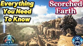 Ark Scorched Earth Everything You Need To Know New Map Guide ark arksurvivalascended [upl. by Nanah]