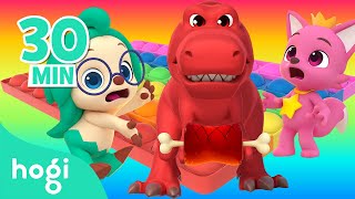 BEST SONGS of the MONTH｜Learn Colors with Dinosaurs and More｜Colors for Kids｜Hogi Colors [upl. by Giuseppe853]