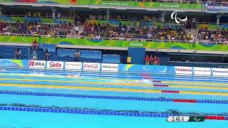 Swimming  Mens 400m Freestyle S10 heat 2  Rio 2016 Paralympic Games [upl. by Sharpe]