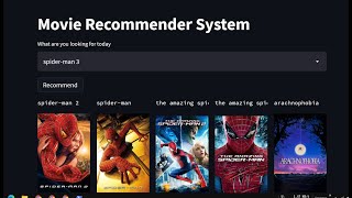 Movie Recommendation System  Deployment on Heroku [upl. by Eidnew]