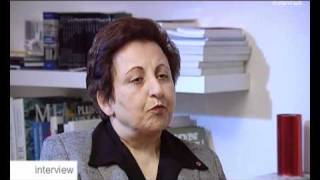 euronews interview  Shirin Ebadi on human rights in Iran [upl. by Jermain]