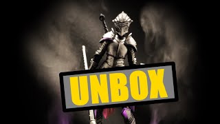 Vitruvian HACKS Knight of Asperity BOSS FIGHT Figure UNBOX [upl. by Joscelin]