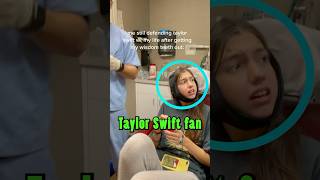 Swiftie hilariously defends Taylor Swift after getting her wisdom teeth out 😂 [upl. by Ettessil]