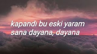 kapandı bu eski yaram salıncak  slowed  lyrics [upl. by Lleda]