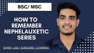 How to Remember Nephelauxetic series   In 2 minutes [upl. by Harty]