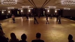 Syncopated Rhythm line dance  Windy City Line Dance Mania 7 October 2017 [upl. by Stella704]