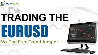 NetPicks PTU Trend Jumper Free Trading System Strategy  Forex EURUSD [upl. by Amuwkuhc]