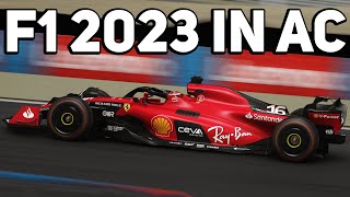 2023 Formula 1 Assetto Corsa Ultimate Mod Pack [upl. by Ykcul]