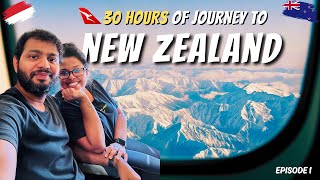 Bali to Queenstown New Zealand  Layover in Sydney Australia  Qantas Airways  Budget Car Rental [upl. by Adyol]