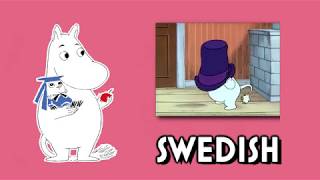 The Moomins Theme Song  Nordic Multilanguage 7 Languages8 Versions [upl. by Kurys807]