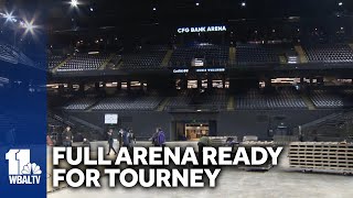 Fully renovated CFG Bank Arena ready to host CIAA tourney [upl. by Leone393]