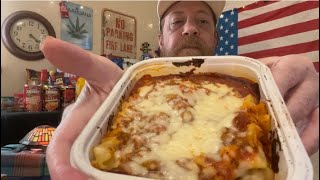 Stouffer’s Meat Lovers Lasagna 🍝 Frozen Food Find [upl. by Maddie477]