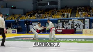 Kungfu Defeats BJJ By STANDING UP  Qi La La Channels Jesse Enkamp BJJ Doesnt Work [upl. by Voleta]