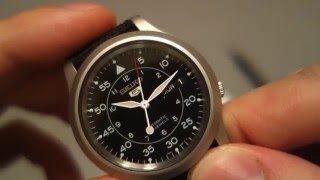 Обзор Seiko 5 SNK809 или Пять с минусом [upl. by Syned151]