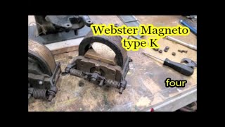 Webster Magneto Type K disassembly [upl. by Yoho]