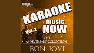 Lost Highway Karaoke Version Originally Performed By Bon Jovi [upl. by Bellanca41]