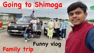 Family trip to Shimoga ll funny vlog ll taufiq vlog [upl. by Layor]