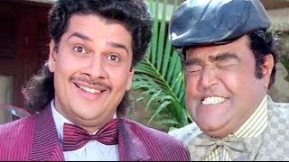 Best Comedy Scenes of Robert and Bhalla  Andaz Apna Apna Jukebox [upl. by Deron]