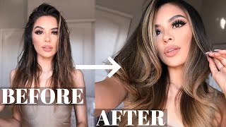 HOW TO PERFECT SALON BLOWOUT AT HOME  DIY [upl. by Eniar749]